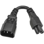 Eaton P014-P15M-EU Stromkabel Schwarz 0,15 m IEC C14 IEC C5 (P014-P15M-EU)