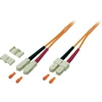 EFB-Elektronik Duplex Jumper SC-SC 50/125µ, OM2, LSZH, orange, 3.0mm, 1m Hersteller: EFB Elektronik (O6413.1)