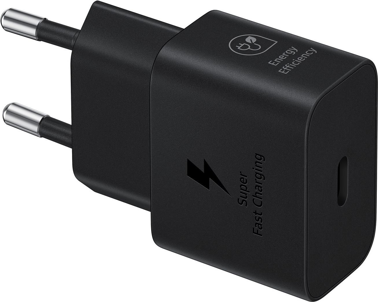 Samsung Schnellladeadapter (USB Type-C, 25 Watt), Black (EP-T2510NBEGEU)