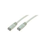 LogiLink 992298 RJ45 Netzwerkkabel, Patchkabel CAT 5e SF/UTP 10.00 m Grau 1 St.