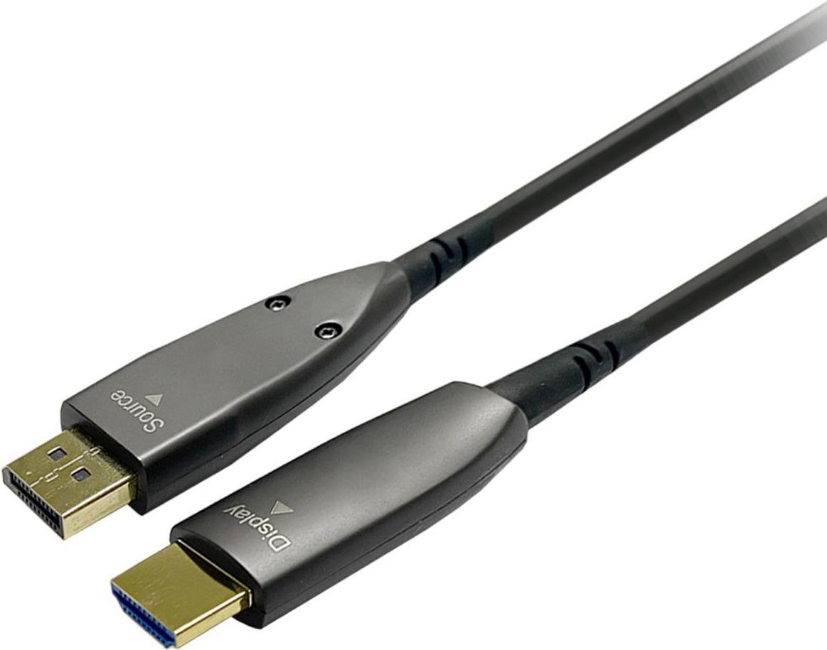 Vivolink PRODPHDMIOP20 Videokabel-Adapter 20 m DisplayPort HDMI Schwarz (PRODPHDMIOP20)