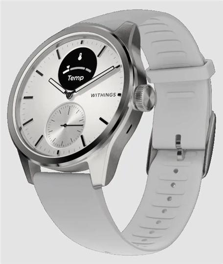 Withings ScanWatch 2 0.63" OLED 42 mm Pearl White