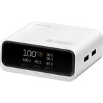 4smarts Desk Charger GaN Screen 100W 3C weiß (4S546100)
