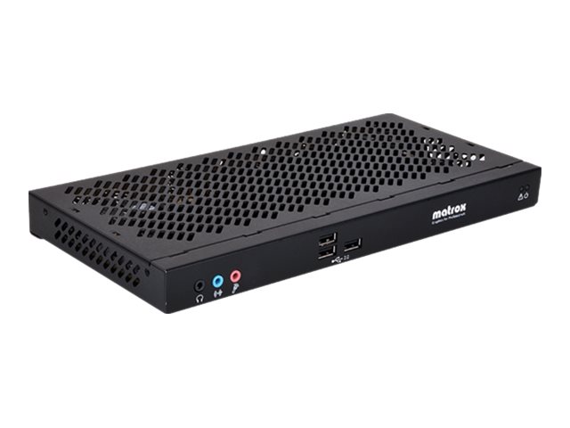 Matrox Extio F2408 KVM-Extender 4x DisplayPort Schwarz
