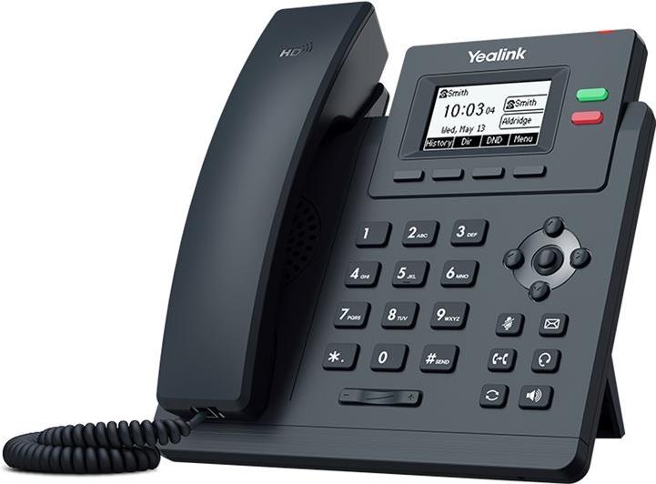 Yealink SIP-T31W VoIP-Telefon mit Rufnummernanzeige (1301039)