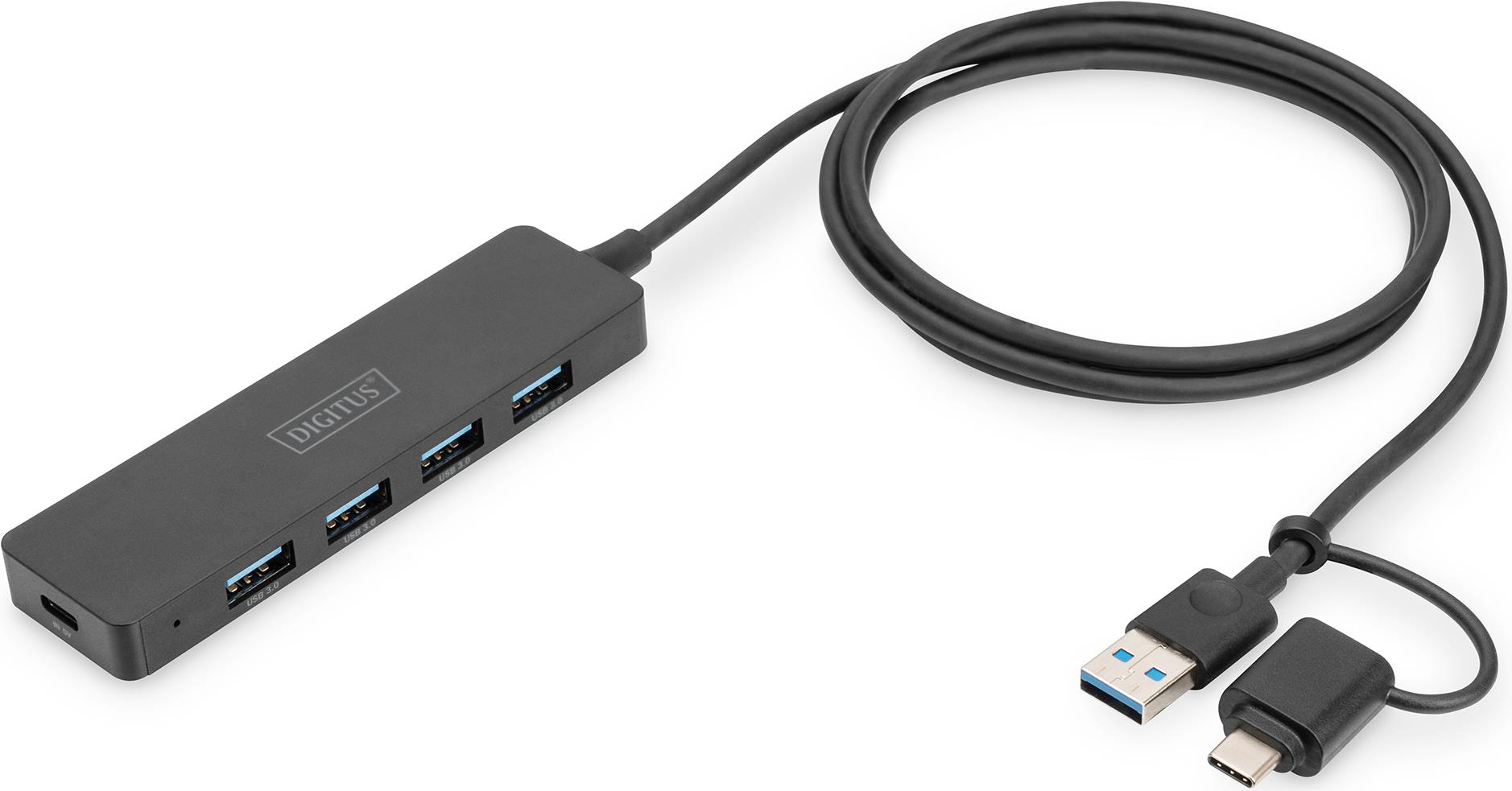 Digitus USB 3.0 Hub 4-Port (DA-70236)