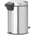 Brabantia Pedal Bin newIcon Rund Gebürsteter Stahl (11 21 64)