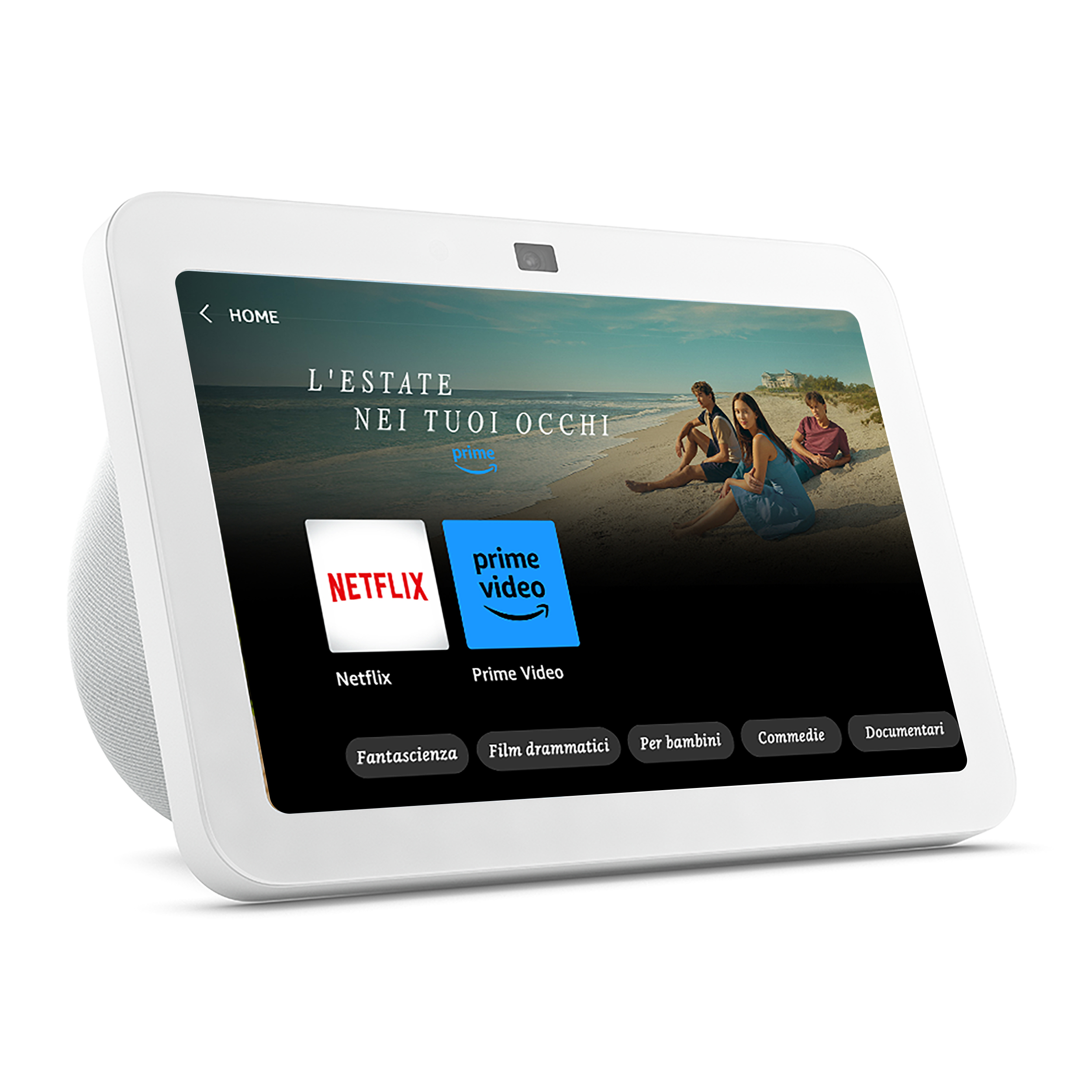 Amazon Echo Show 8 (3. Generation) Smart-Display 8" Wi-Fi Bluetooth Weiß