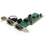 StarTech.com 2 Port Serielle RS422/485 PCI Schnittstellenkarte mit 161050 UART (PCI2S4851050)