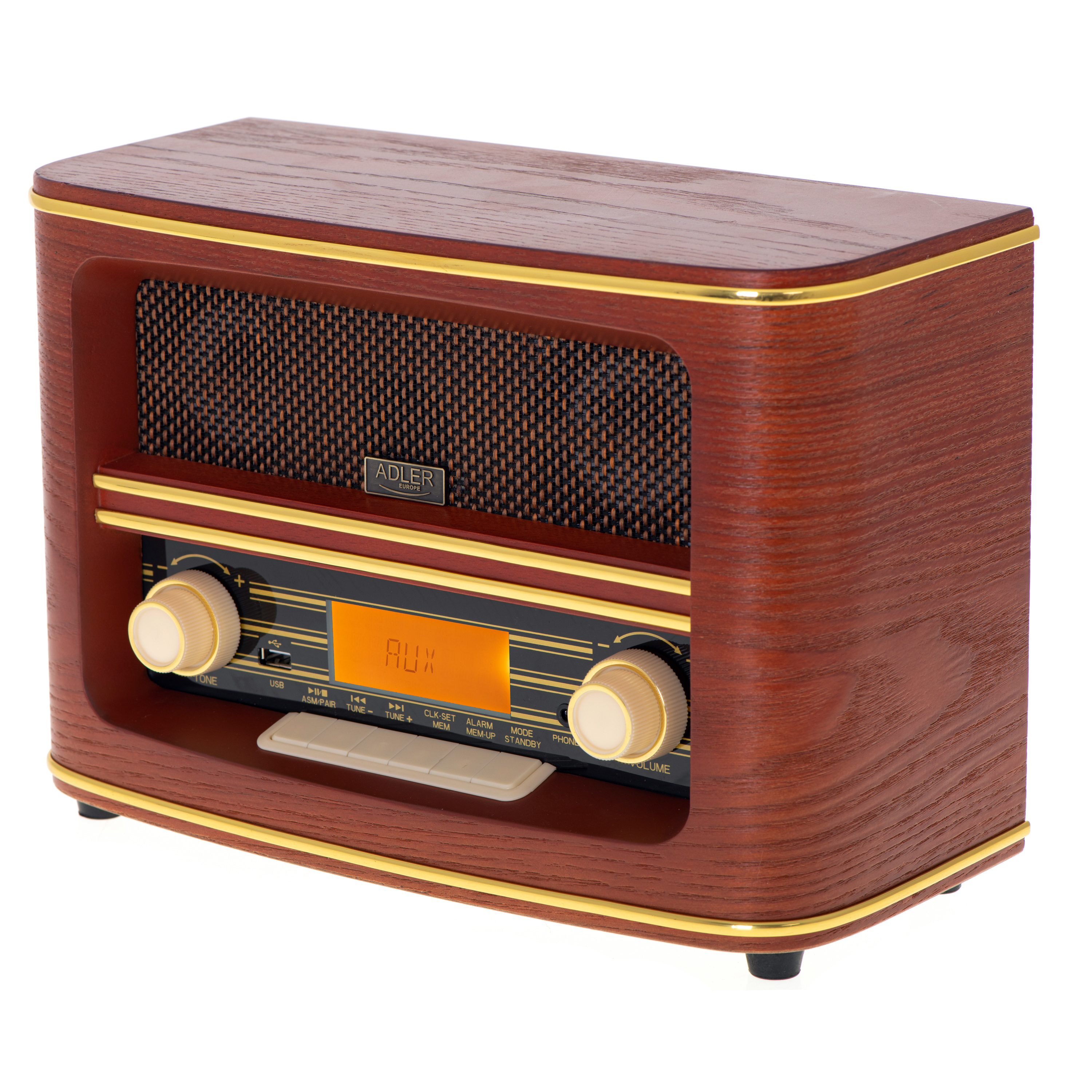 Adler AD 1187 Tragbares Radio Digital Braun