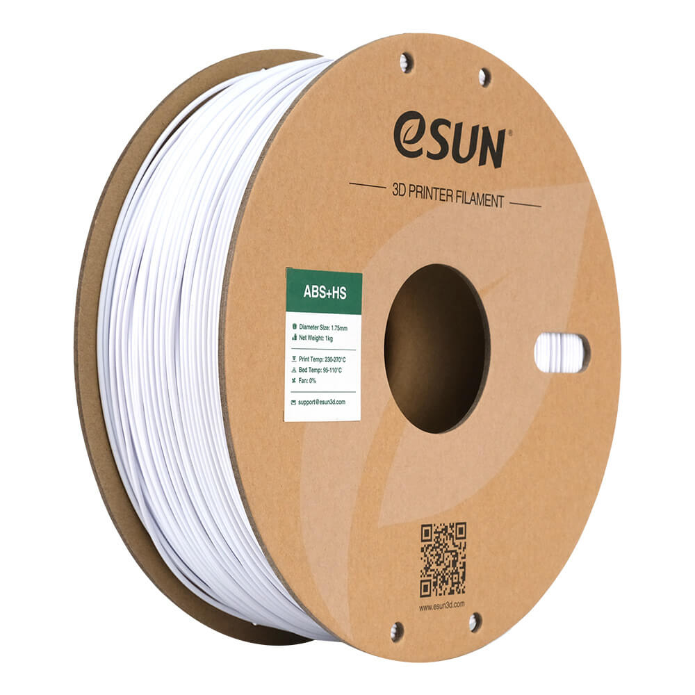 eSUN eABS+HS 3D-Druck-Filament 1,75 mm 1 kg Cold White