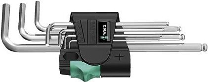 Wera Innen-Sechskant Winkelschraubendreher-Set 950 PKL/7 SM N 7teilig (05022181001)