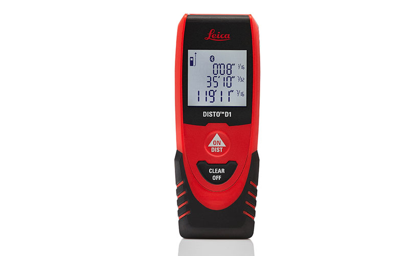 Leica DISTO D1 Laser-Entfernungsmesser 40 m Schwarz, Rot