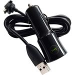 HTC CC-C120 1A KFZ Ladegerät + DC-M410 Micro-USB Kabel in weiss Bulk (CC-C120)