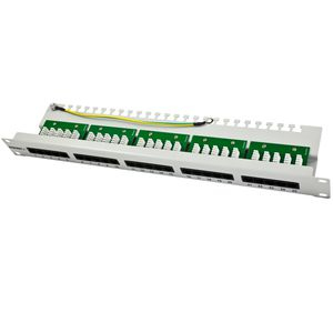 Synergy 21 Patch Panel 25x TP CAT3 ISDN 19" Lichtgrau
