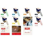 AVERY Tages-Etiketten TUE, 25 x 25 mm, gelb beschreibbare Zeilen, abgerundete Ecken, ablösbar, - 1 Stück (DLSTUEREV-1000)