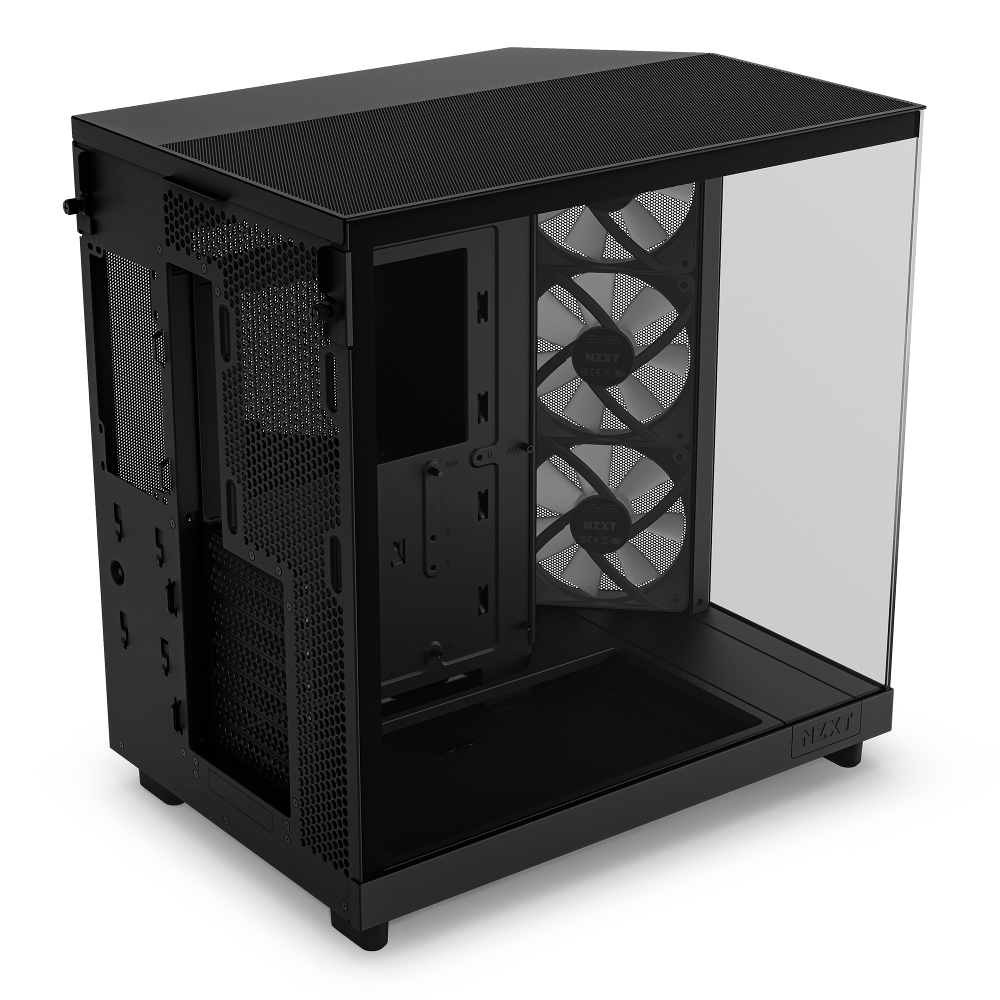 NZXT H series H6 Flow RGB Midi-Tower Mattschwarz