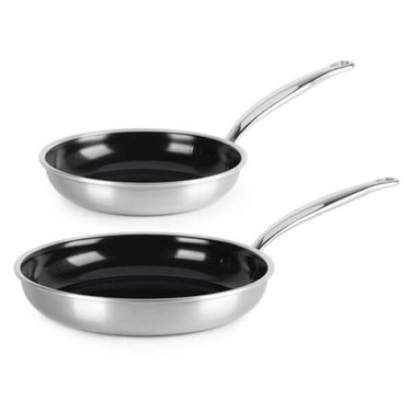 GreenPan Premiere CC005002-001 Bratpfannenset 20+28 cm Silber