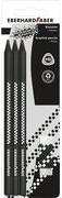EBERHARD FABER Bleistift-Set WINNER, HB, schwarz, 7-teilig rund, Härtegrad: HB, Minenstärke: 2,0 mm, holzfrei, - 1 Stück (510198)