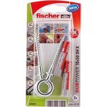 Fischer DuoPower 10 x 50 OH K NV Dübelset 50 mm 535015 1 Set (535015)