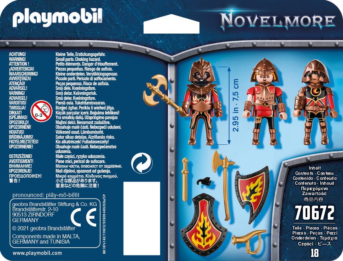 Playmobil Novelmore 3er Set Burnham Raiders (70672)