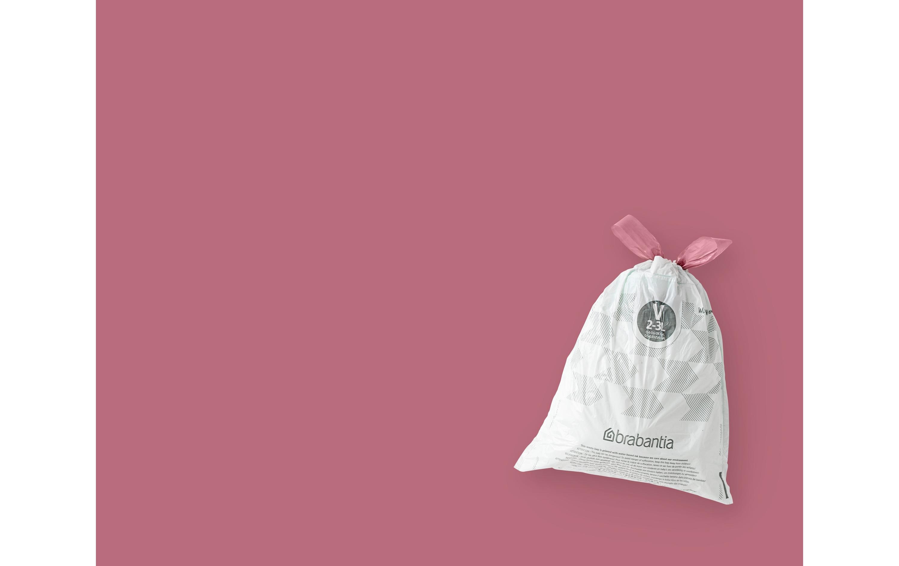 Brabantia PerfectFit Code V 3 L Müllbeutel Weiß