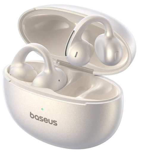 Baseus Bowie MC1 Pro Open-Ear TWS Bluetooth Kopfhörer IP67 52 g Stellar White