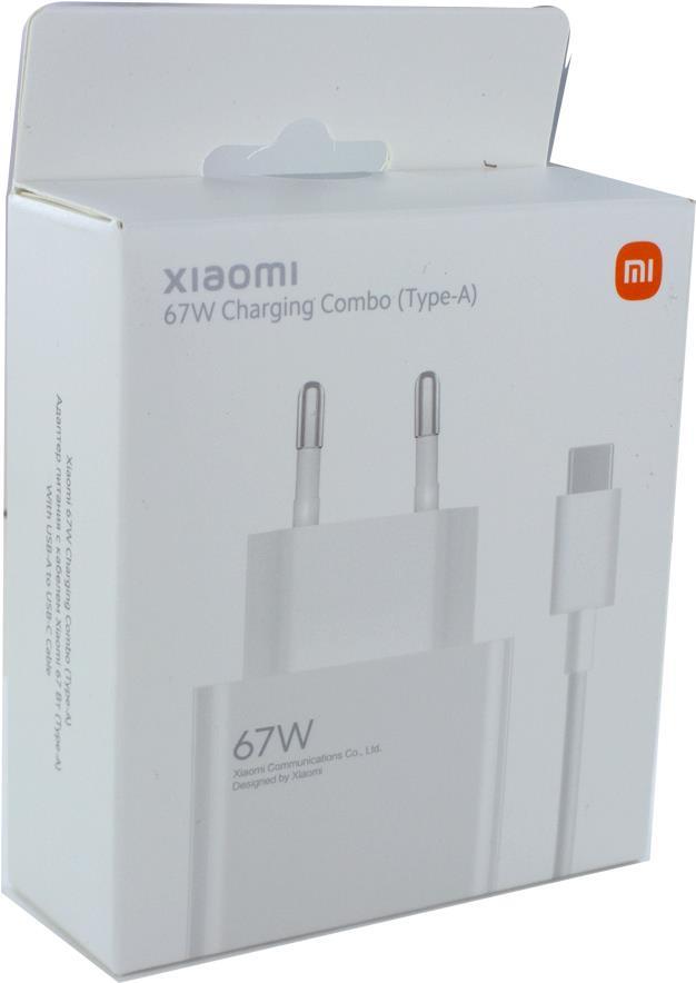 Xiaomi 67W Travel Charger USB-A + USB-C Cable BHR6035EU - white (BHR6035EU)