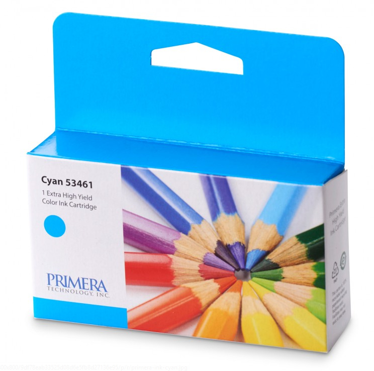 Primera Tintenpatrone 053461 High Yield Original für Primera LX2000, Cyan