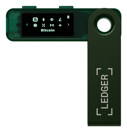 Ledger Nano S Plus Smaragdgrün