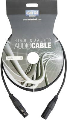 AH Cables DMX-Kabel XLR-Male/XLR- Female 1.5 m Schwarz XLR-Male/XLR-Female (KDMX150)