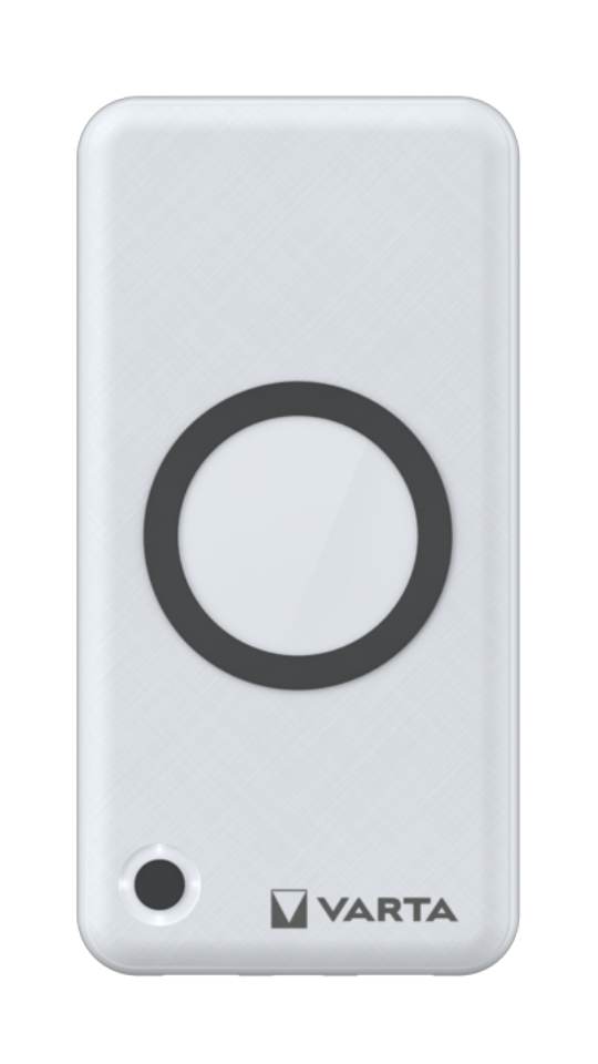 VARTA Wireless Power Bank 15000 mAh 20 W USB-C PD Weiß