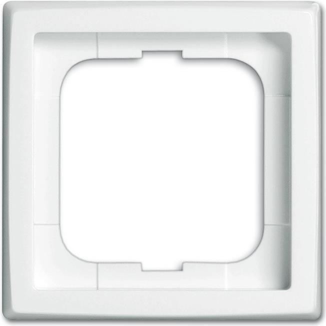 Busch-Jaeger 1754-0-4173 Wandplatte/Schalterabdeckung Weiß (1721-184)