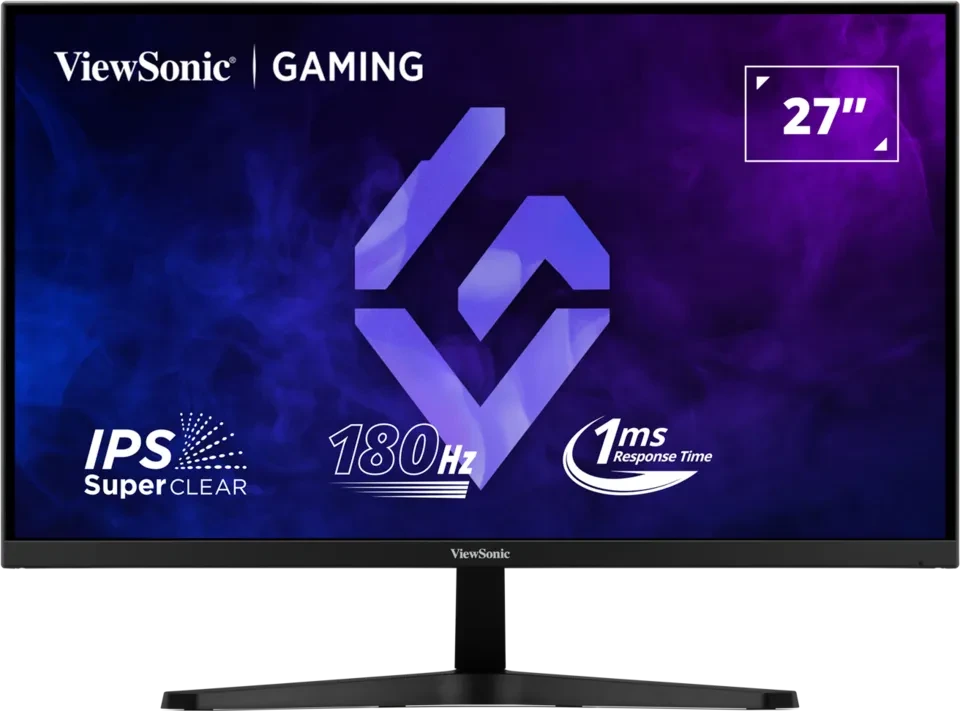 Viewsonic VX27G1-HD 27" Gaming Monitor Full HD IPS 180Hz 1ms HDR10 G-Sync Schwarz (VX27G1-HD)