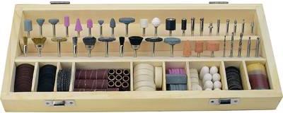 Fräser-Schleif-Polier-Set 200tlg. M92568 Schaft-Ø 3.2 mm 1 Set (M92568)