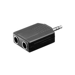 Microconnect AUDALU 3.5mm 2 x 6.3 Schwarz Kabelschnittstellen-/adapter (AUDALU)