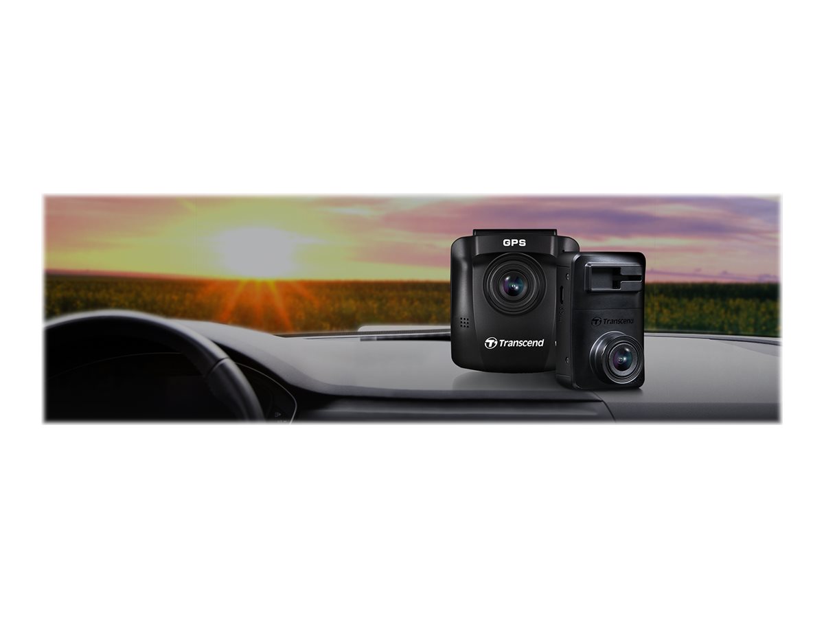 Transcend DrivePro 620 Dual Dashcam 1080p GPS WLAN Schwarz