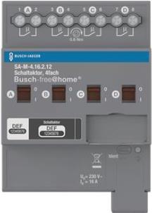 BUSCH-JAEGER SA-M-4.16.2.12 Schaltaktor 4-fach 16A REG (2CDG510025R0021)