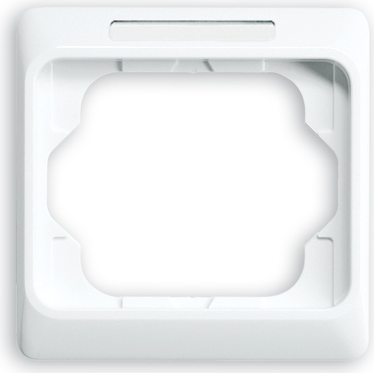 Busch Jaeger 1754-0-4065 Wandplatte/Schalterabdeckung Weiß (1754-0-4065)
