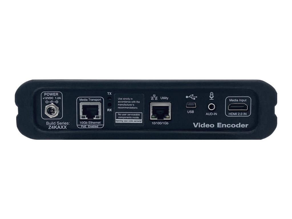 ZeeVee ZyPer4K-XS Z4KENCC3XS AV-over-IP-Encoder Schwarz