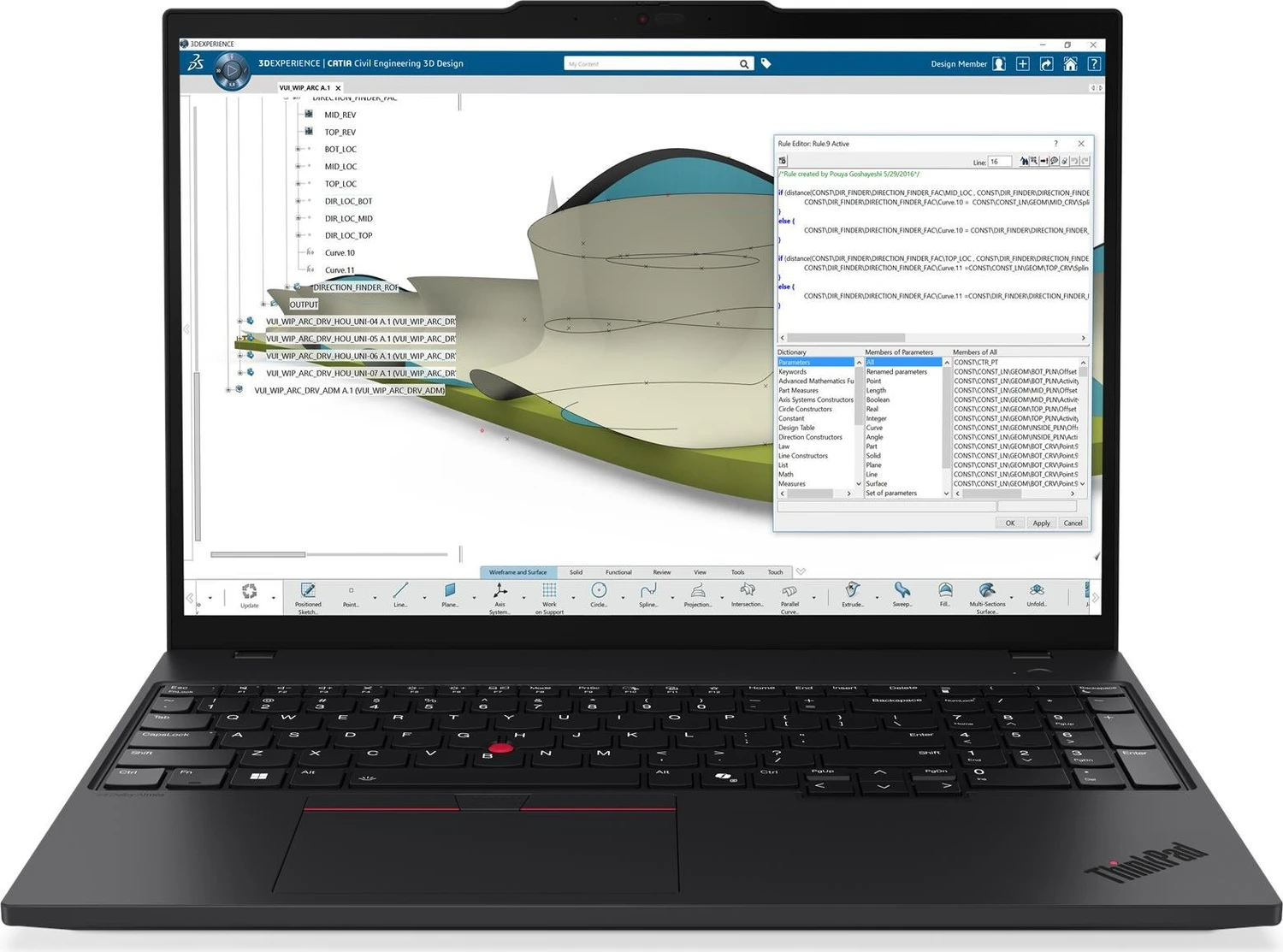 Lenovo ThinkPad P16s Gen 4 AI Ryzen 7 PRO 350 48GB RAM 512GB SSD 40,60cm (16") WUXGA QWERTZ DE