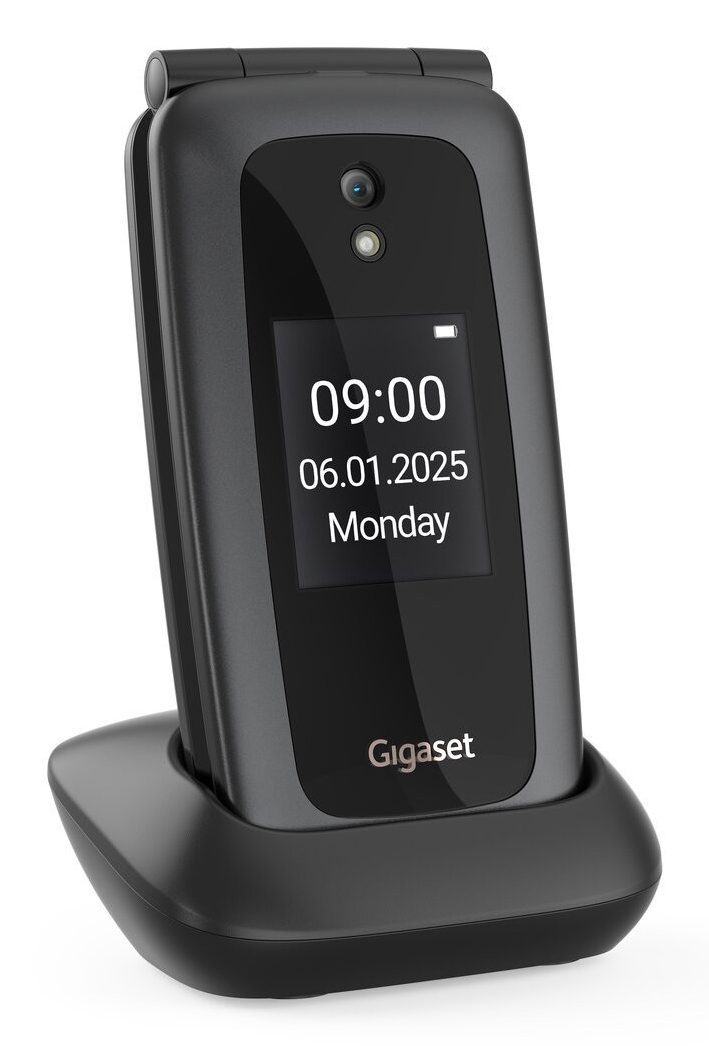 Gigaset GL795 2.8" Klapp-Handy 48 MB RAM 128 MB Schwarz