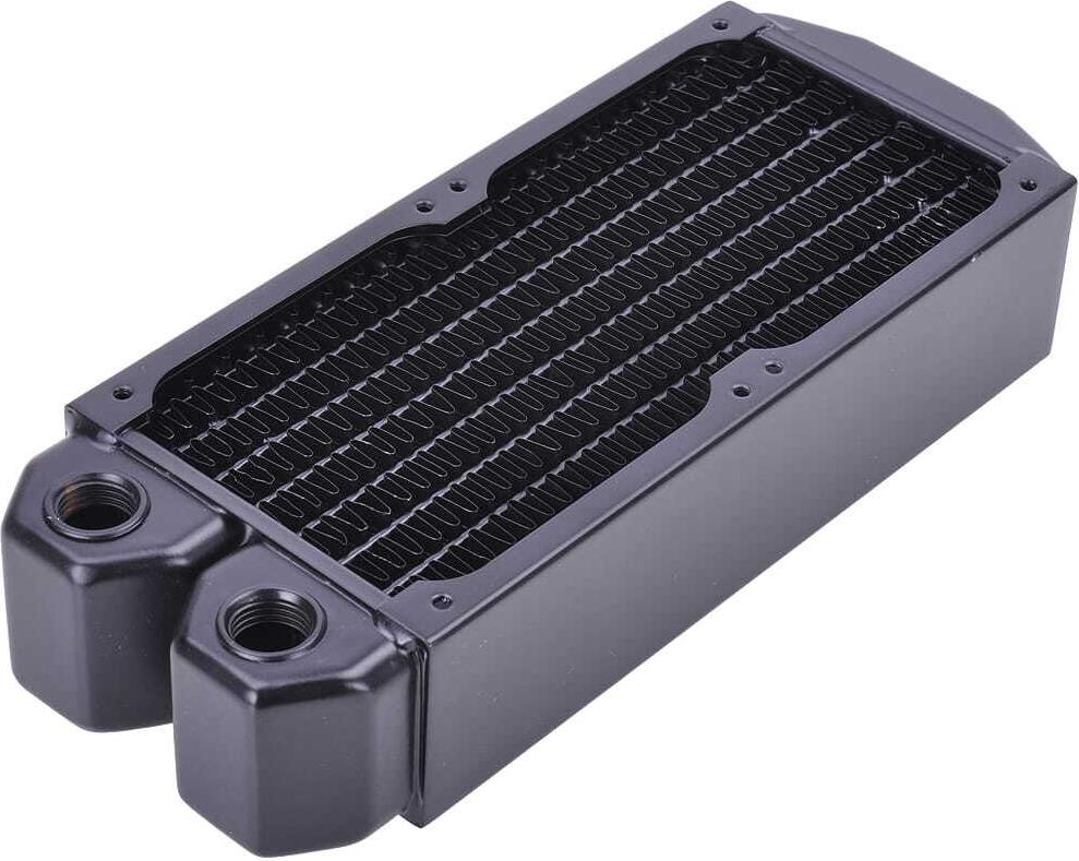 Alphacool NexXxoS XT45 Full Copper 80mm Dual Radiator 1/4" Schwarz