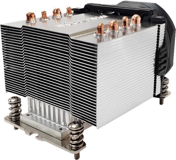 Dynatron A47 CPU-Kühler Luftkühlung AM4/AM5 6 cm Schwarz, Silber