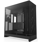 NZXT H9 Flow 2025 All Black Midi Tower ATX Gaming Gehäuse schwarz mit (CM-H92FB-01)