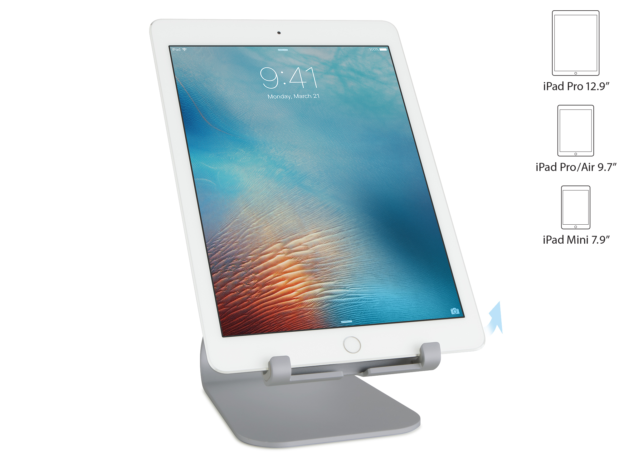 Rain Design mStand tablet plus Tablet-Ständer Space Grau