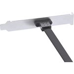 INLINE USB-Konsole USB-C (W) bis 20-poliger USB 3.1 Header (M) (33446G)