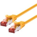 LOGON TCF66F003Y Netzwerkkabel Gelb 0,3 m Cat6a F/UTP (FTP) (TCF66F003Y)