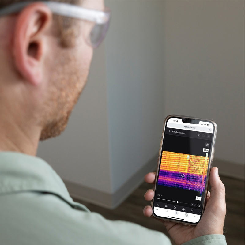 FLIR E6 Pro Wärmebildkamera 240 x 180 9 Hz Schwarz