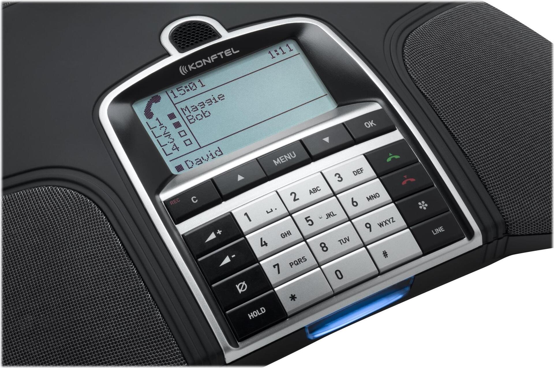 Konftel 300IP VoIP-Konferenztelefon Liquorice Black